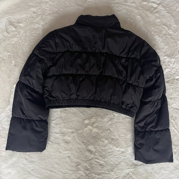 H&M Women's Black Puffer Jacket Size: L - Picture 6 of 12